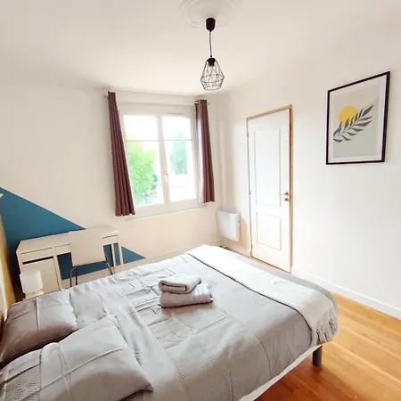Apartamento Spacieux T4 Parking Gratuit- Idéal Famille Et Pro *